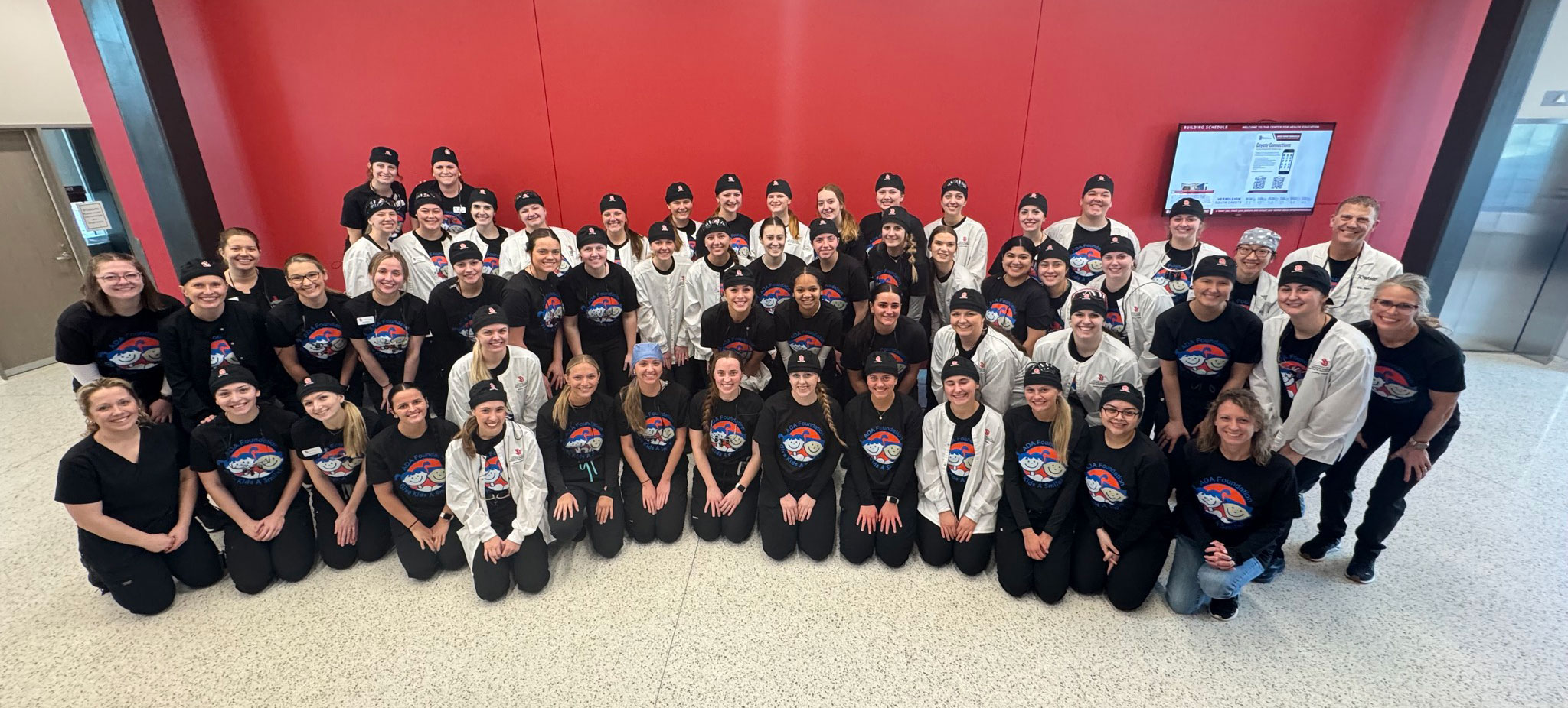 USD dental hygiene students at Give Kids A Smile