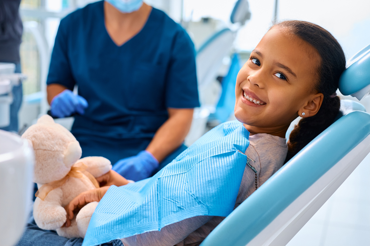 A warmly welcomed patient at Knutson Family Dentistry in Vermillion, SD