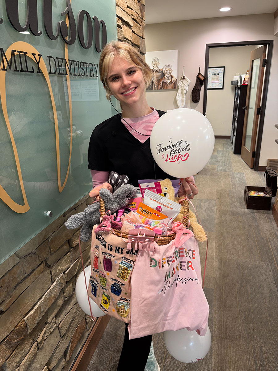 Knutson Family Dentistry team gathered together